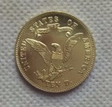 USA 1868  Three Cent Liberty Head  $10 Liberty Head Eagle Patterns COPY COIN commemorative coins