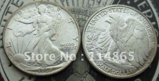 1919-D Walking Liberty Half Dollar UNC COIN COPY FREE SHIPPING