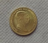 1908 Austria - Habsburg 20 Corona - Franz Joseph I (Reign) COPY COIN commemorative coins