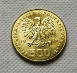 1976- MW POLAND  POLISH KAZIMIERZ PULASKI 500 ZL Gold coin commemorative coins