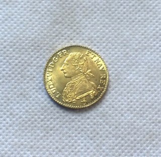 1774 France Louis Gold  Copy Coin commemorative coins