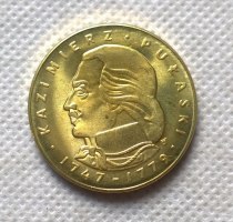 1976- MW POLAND  POLISH KAZIMIERZ PULASKI 500 ZL Gold coin commemorative coins