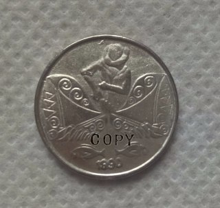 1990 Brazil 5 Centavos (Fisherman) COPY COIN commemorative coins