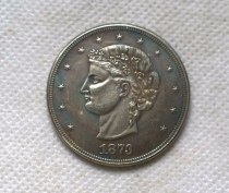 USA 1873  Frowning Bust  Trade Dollar Pattern COPY commemorative coins