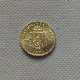 1894 Bulgaria: Alexander I 20 Leva gold Copy Coin commemorative coins
