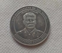 (1945-2005)joseph stalin 60th anniversary of the yalta conference five dollars COPY COIN FREE SHIPPING