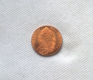 1685  Ireland Copper Copy Coin commemorative coins