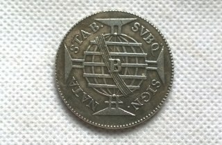 1754 Brazil 600 Reis Copy Coin commemorative coins