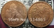 1848_10 CENTIMES BELGIUM  COIN COPY FREE SHIPPING