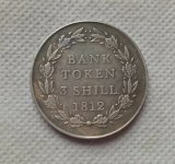 1812 United Kingdom 3 Shillings - George III Bank of England Token COPY COIN FREE SHIPPING