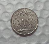 1935 Poland Danzig Free City  5 Gulden Nickel Copy Coin commemorative coins