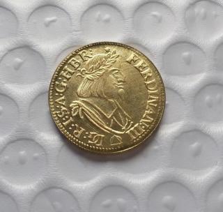 1647 Ducat Ferdinand III Bohemia Hungary Austria Copy Coin commemorative coins-replica coins medal coins collectibles