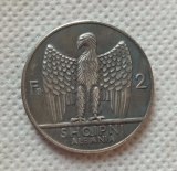 1926,1927 Albania 2 Franga Ari (Trial strike) COPY COIN commemorative coins