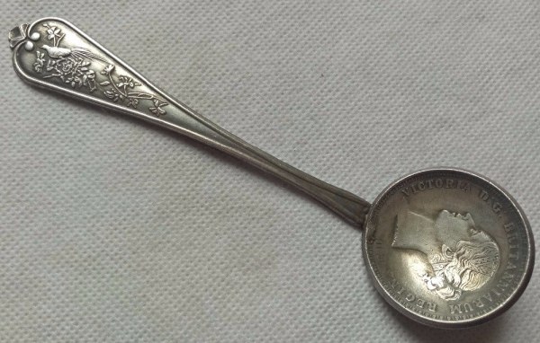 Type:#9 COIN SPOON commemorative coins