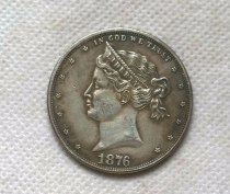 USA 1876 $1 Sailor Head Dollar COPY commemorative coins