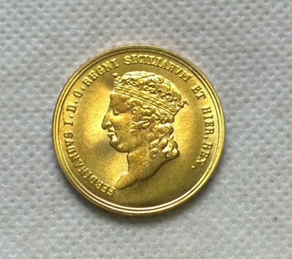1818 Italian states 15 DUCATI Copy Coin commemorative coins