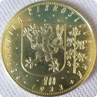 1933 Czechoslovakia 10 Ducats COPY COINS-replica commemorative coins