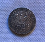 1904 Germany 5 Mark  Ernst Ludiwg Silver Coin  COPY commemorative coins