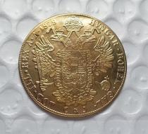 1879 Austria 4 Ducat Gold Copy Coin commemorative coins