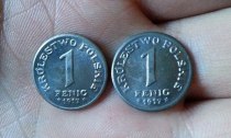 POLAND 1 fenigow 1917  COPY commemorative coins