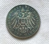 German States 1913 D Bavaria 5 Mark Proof Silver COPY commemorative coins