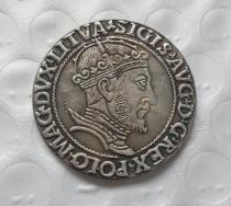 Poland - Litva : VI GROSS 1547 - SIGISMUND Copy Coin commemorative coins