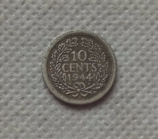 1944 Netherlands 10 Cents COPY COIN commemorative coins
