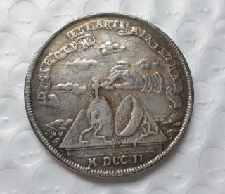 Austria Mediaval Satiric Thaler Coin Medal Copy Coin