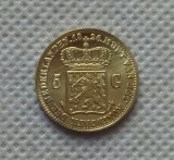 1826,1827 Netherlands 5 Gulden - Willem I COPY COIN commemorative coins-replica coins medal coins collectibles