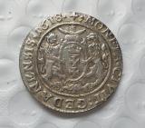 Poland-ORT-1618-SIGIS-III-GEDANENSIS Copy Coin commemorative coins