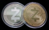 Gold/Silver-Plated Non-currency Coins Commemorative Coin Art Collection Gift Physical Metal Imitation Home Party Decoration