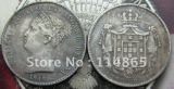 PORTUGAL 1000 REIS 1842 COIN COPY FREE SHIPPING
