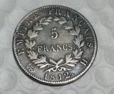 1812 FRANCE 5 FRANC Copy Coin commemorative coins