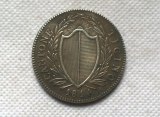 1814 Switzerland Tessin 4 Franken Silver Copy Coin commemorative coins