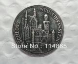 German Imperial Bayern Koenig Ludwig II Medal Coin Bavarian