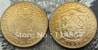 1939 Ducat Czechoslovakia scare Copy Coin commemorative coins