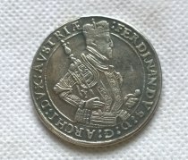 1564-1595 Austria 1 Taler - Ferdinand II hall mint Coin exact Copy