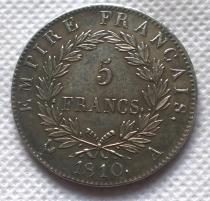 1810 FRANCE 5 FRANC Copy Coin commemorative coins