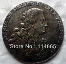 Poland THALER 1766 S.A.P. - STANISLAUS AUGUSTUS COPY commemorative coins