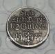 Poland Danzig Free City Silver Coin 1/2 Gulden 1927 COPY commemorative coins