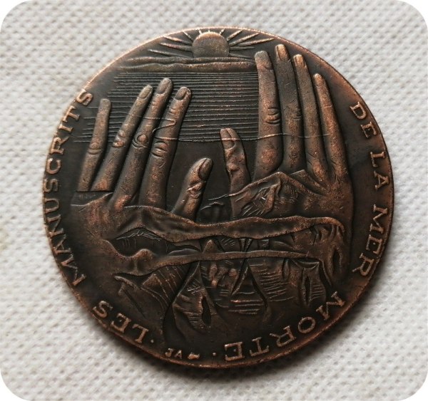 60MM,Palestinian, 1947, Memory the Medal.copy coins commemorative coins