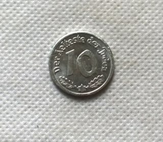 1942 Poland aluminum Coin  COPY commemorative coins
