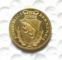 1796 Switzerland Gold Copy Coin commemorative coins