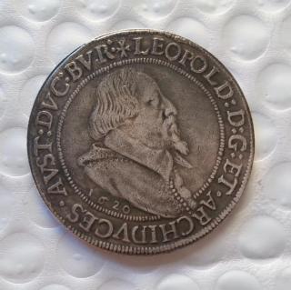 Leopold V, Archduke of Further Austria 1620 Coin Medal COPY commemorative coins