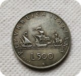Italy 500 Lire  Caravelle copy coins commemorative coins-replica coins medal coins collectibles badge