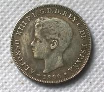 1896  PUERTO RICO 40 CENTAVOS  COPY commemorative coins