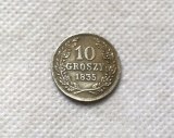 1835 Poland 10 GROSZY Copy Coin commemorative coins