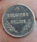 1944 BELGIUM 2 FRANCS(2 Frank) silver Made in error COPY commemorative coins