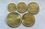 Misericordia Leper Colony Brazil 1920 Rare Complete Set  Copy Coin commemorative coins