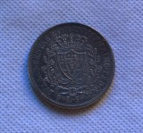 1828 ITALIAN STATES 5 Lire Sardinia Carlo  COPY commemorative coins